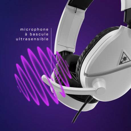 Casque de gaming multi-plateforme - TURTLE BEACH - Recon 70P - Blanc