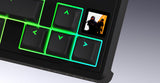 Clavier Gamer sans fil magnétique (Hator Aurum Linear) Hator Skyfall 80 Mag Ultima 8K TKL RGB (Noir)