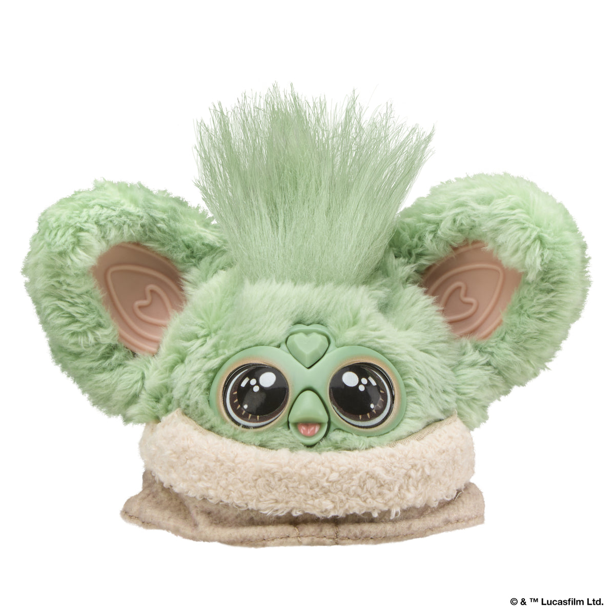 Furby Furblets Grogu STAR WARS™, Mini peluche électronique de collection, plus de 45 sons, a partir de 6 ans, Hasbro