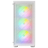 Boitier Moyen Tour ATX Mars Gaming MC-F RGB avec panneau vitré (Blanc)