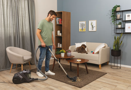 Aspirateur traineau sans sac - HOOVER - HP321PAF - 850 W - 75 dBA - 2 L - Gris