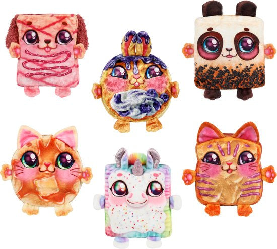 Toasty Treatz - MOOSE TOYS - COOKEEZ MAKERY - Peluche parfumée en forme de toast, grille-pain interactif, Modele peluche aléatoire