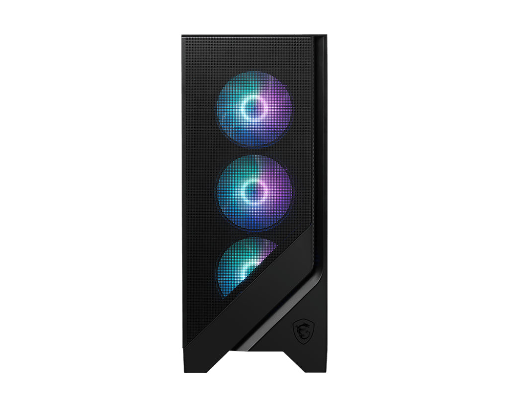 Boitier Moyen Tour ATX MSI Mag Forge 320R Airflow RGB avec panneau vitré (Noir)