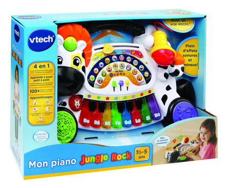 VTECH BABY - Jungle Rock - Piano Zebre - Jouet Musical Enfant
