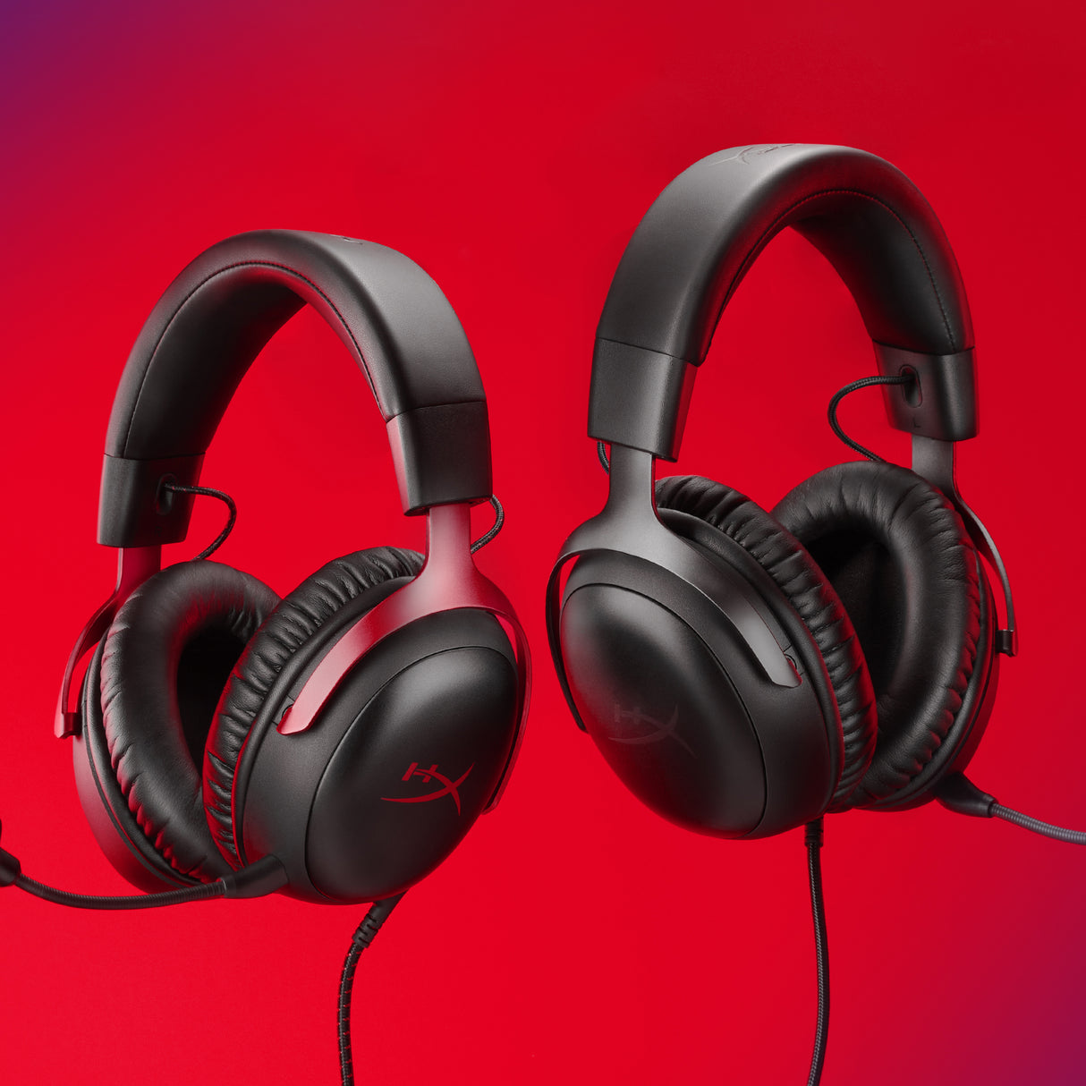 Casque Gamer Filaire - HyperX Cloud III - pour PC & console - Noir/Rouge