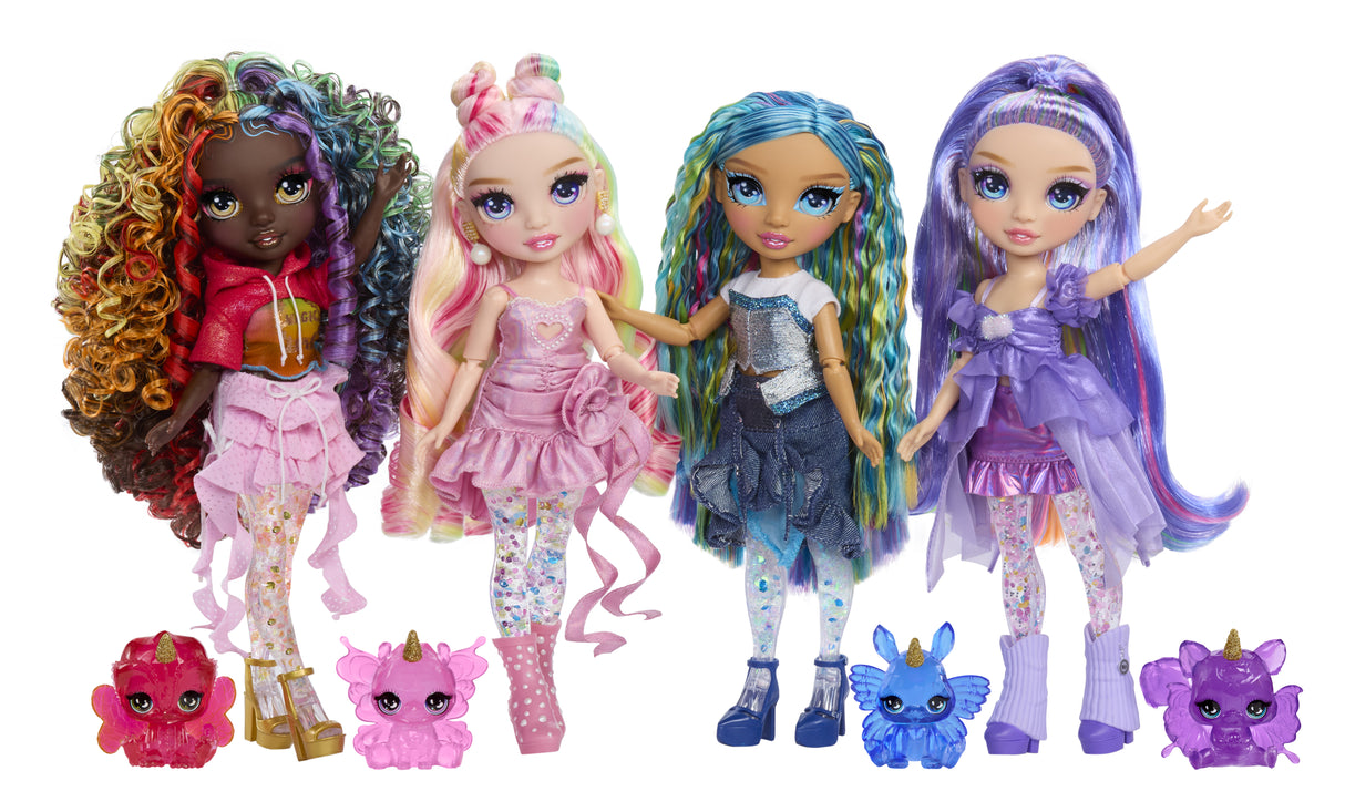Rainbow High Rainbow Shimmers with Slime Fashion Doll - Bella (pink)