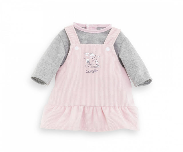 Robe et T-Shirt Bords de Loire - COROLLE - Vetements - Pour Poupon 36cm- Des 2 ans