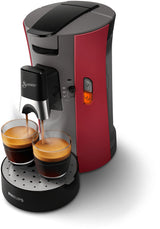 Cafetiere a dosette - PHILIPS - SENSEO - CSA240/91 - Select - Rouge