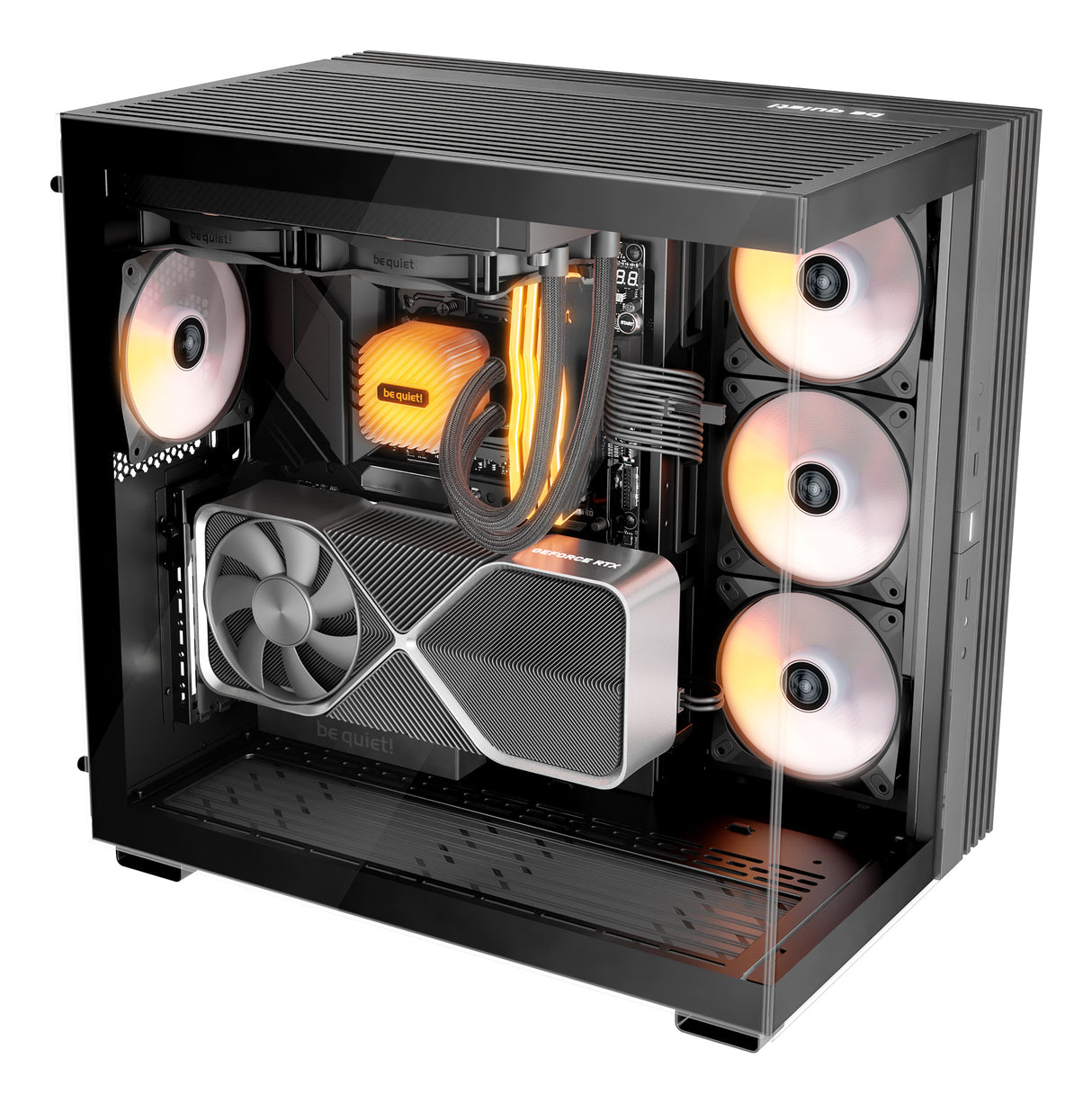 Boîtier PC - BE QUIET! - Light Base 600 LX - RGB - Verre trempé - USB 3.0
