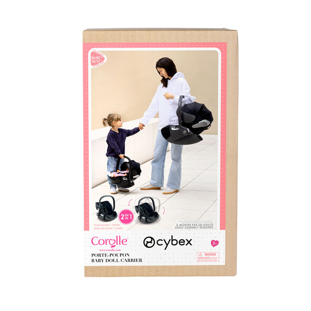 Porte-Poupon 2-en-1 - COROLLE - Cybex Priam - Pour poupons de 36 a 42 cm - Des 3 ans