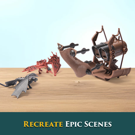 Dragon - Coffret mini figurines - Chasseur de dragons - des 4 ans - Dreamworks Dragon