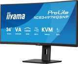 Ecran incurvé 34" Iiyama ProLite XCB3497WQSNP-B1 UWQHD 120Hz (Noir)