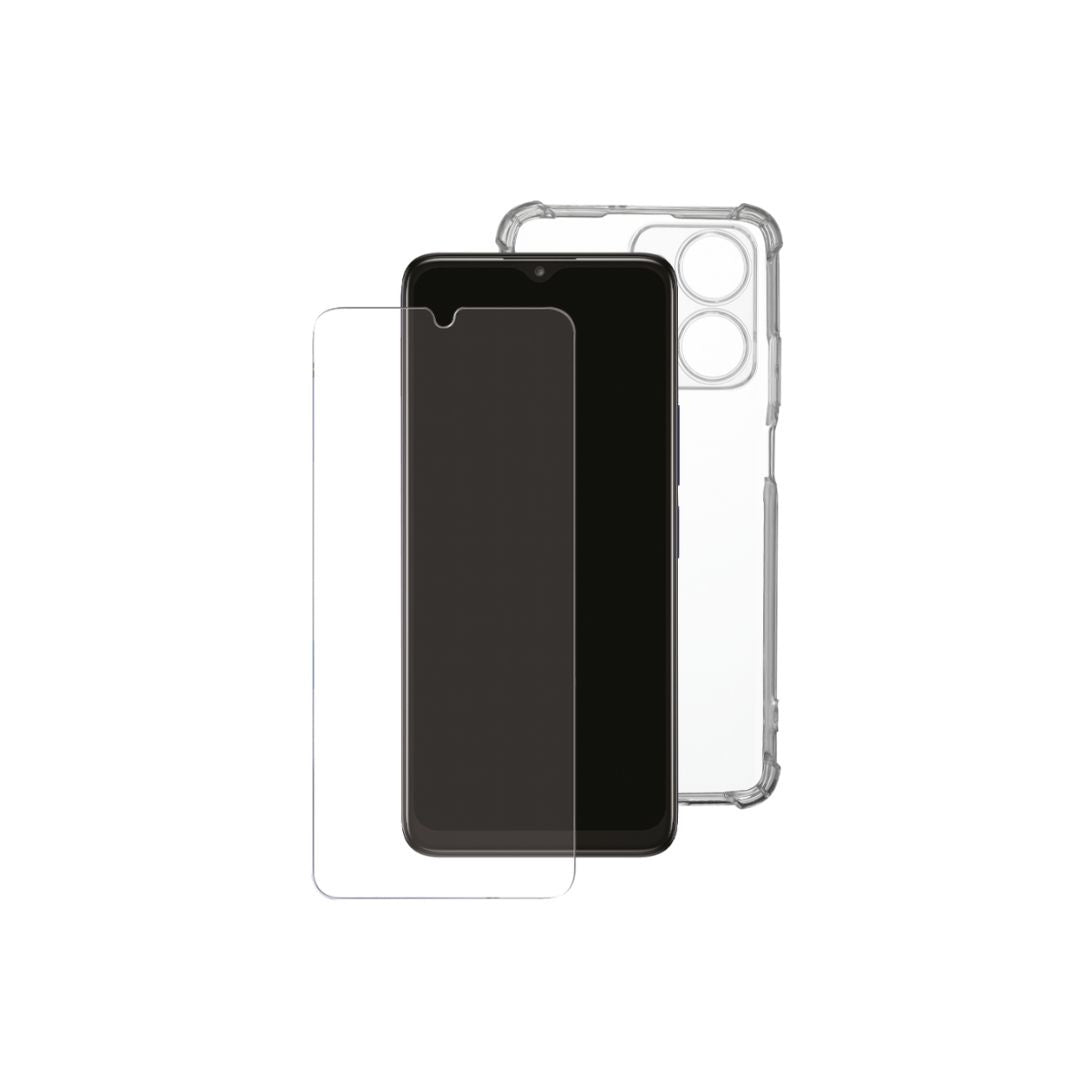 WE PACK verre trempé et coque de protection transparente HONOR X7A