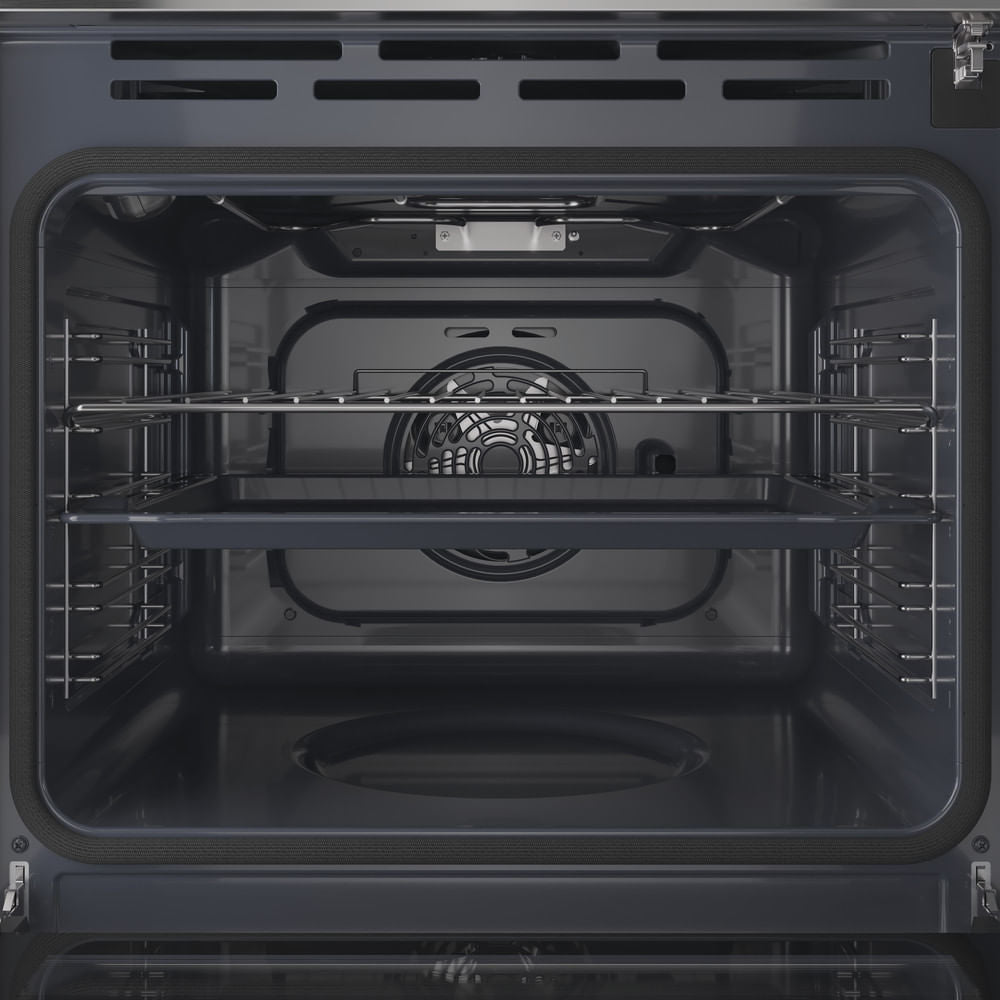 Four encastrable - Pyrolyse hydrolyse - Chaleur pulsée - HOTPOINT - HAO854PSX - Inox - 71 L - A++ - Fonction vapeur