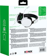 Casque gaming circum-aural filaire - KONIX - Nexus Xbox Series X|S - Haut-parleurs 40 mm - Microphone - Jack 3.5 mm - Câble 1,5 m