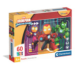 CLEMENTONI - 60 pieces - Marvel Iron Man