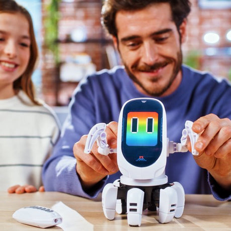 Robot radiocommandé - YCOO - Octobot RC - 19 cm - Multidirectionnel - 15 actions programmables - Des 5 ans