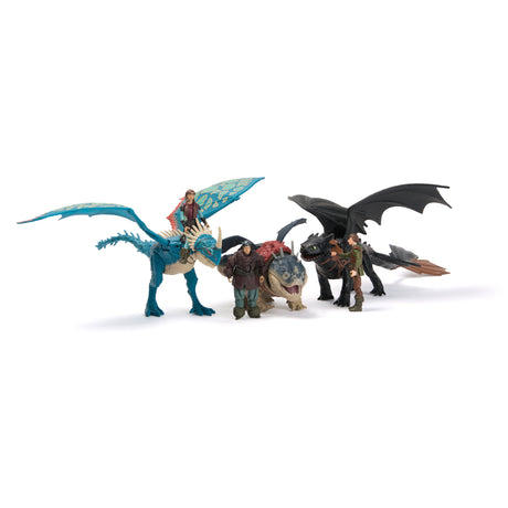 SPIN MASTER PACK DRAGON ET VIKING 25 CM TEMPETE Dragons Movie