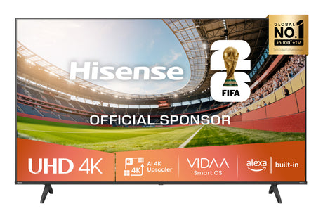 Hisense 43A6Q - TV LED 43 (108 cm) - 4K UHD 3840x2160 - HDR10+ - TV connecté - 3xHDMI 2.1 - WiFi