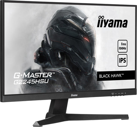 Ecran 22" Iiyama G-Master Black Hawk G2245HSU-B2 Full HD 100Hz (Noir)
