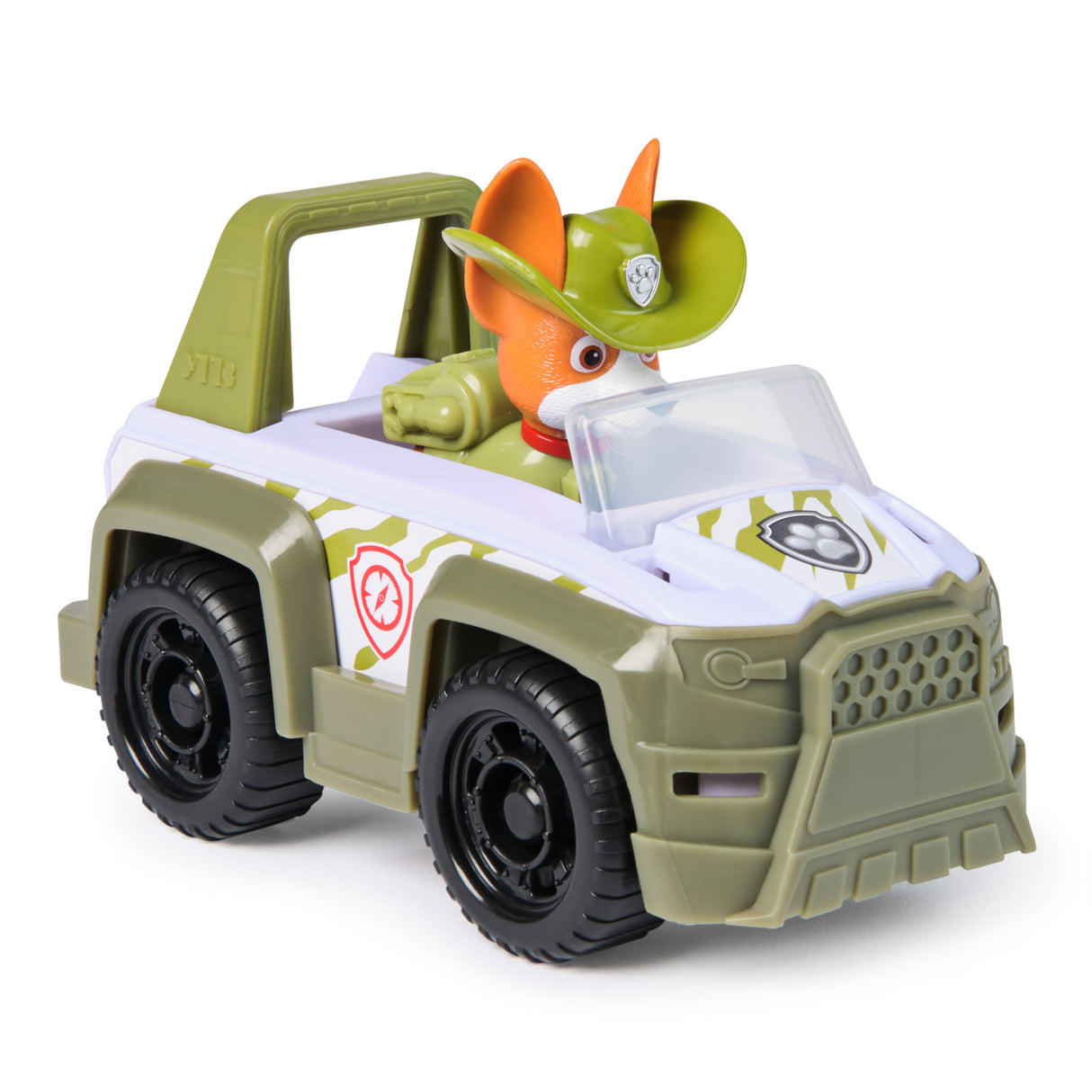 SPIN MASTERVEHICULE + FIGURINE TRACKER La Pat' Patrouille
