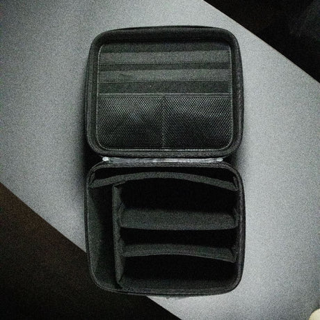 Sacoche de protection et transport - KONIX - Big Carry Case Nintendo Switch 2 - Rangement accessoires - 14 compartiments jeux - Noir