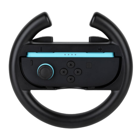Paire de volants de course - Manettes Joy-Con Nintendo Switch 2 - Konix - Plastique - Noir