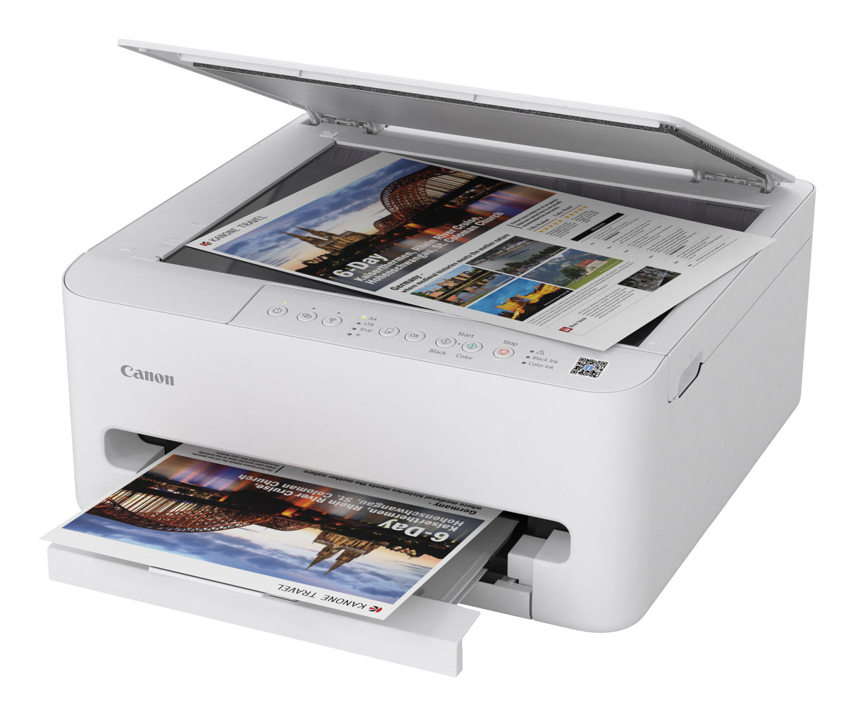 Imprimante Multifonction 3en1 Canon Pixma TS4150i (Blanc)