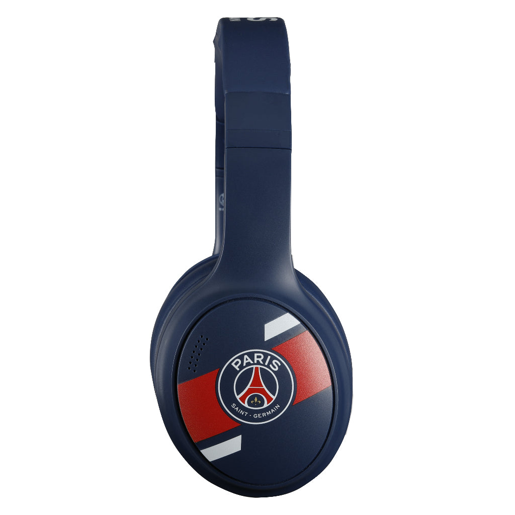 Casque audio - Sans fil - Konix - PSG - Bluetooth 5.3 PC, smartphones, tablettes - Microphone - Autonomie 25 h - Câble 3,5 mm - Bleu