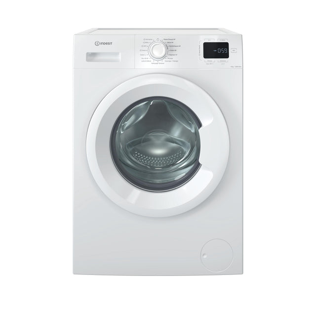 Lave-linge hublot INDESIT IM642MYTIMEFR - 6 kg - Induction - L60 cm - 1200 trs/min - Blanc