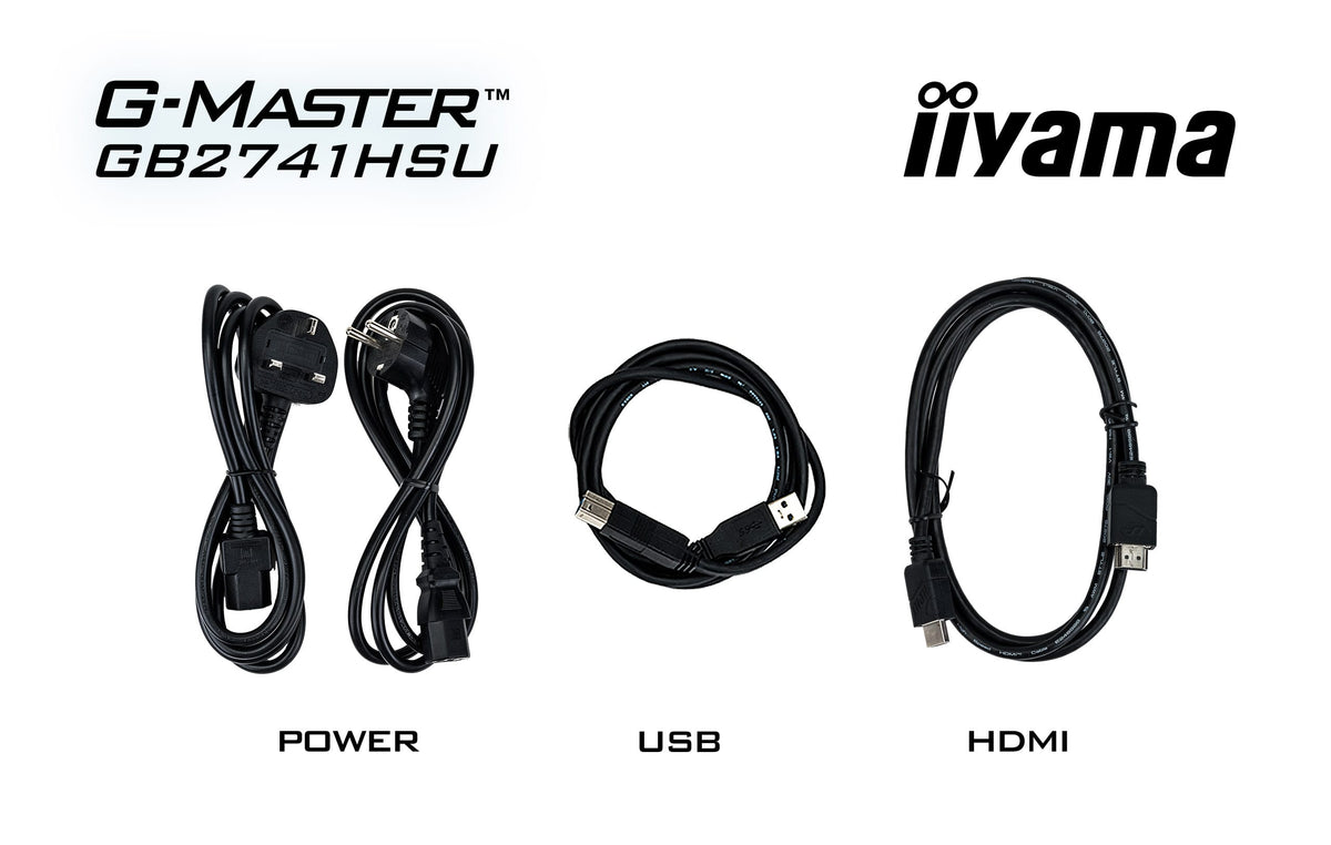 Ecran PC Gamer - IIYAMA - 27 - 144Hz - Dalle IPS - 1ms - Réglable en hauteur - G-Master Black Hawk