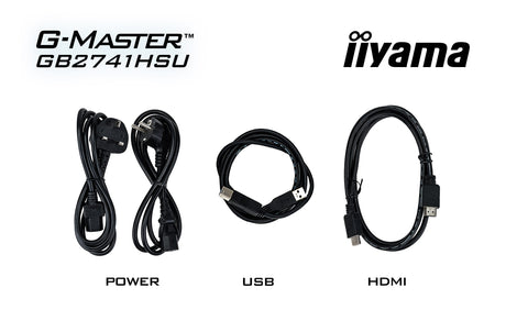 Ecran PC Gamer - IIYAMA - 27 - 144Hz - Dalle IPS - 1ms - Réglable en hauteur - G-Master Black Hawk