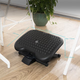 Repose-pieds réglable en hauteur et en inclinaison Tooq TQFR0603-B (Noir)