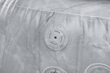 Spa gonflable BESTWAY - Lay-Z-Spa San Fransisco - Hydrojets - 230 x 230 x 71 cm - 5 a 7 places - Carré (couverture, 5 appuie-tete)