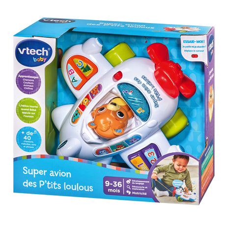 VTECH-SUPER AVION DES P'TITS LOULOUS