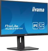 Ecran PC - IIYAMA - 23,8 - Full HD - 100Hz - Dalle IPS - 0.5ms - Pied réglable + Pivot - Prolite XUB2491H-B1