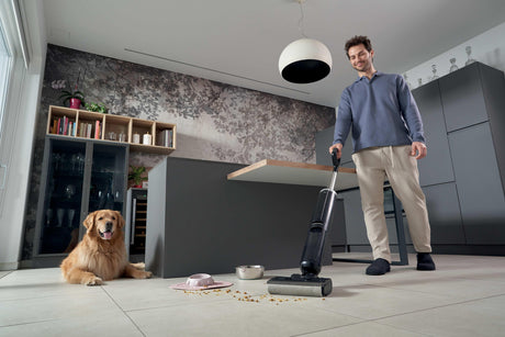 HOOVER HW300 - Aspirateur Laveur de Sols - 16 000Pa - Autonomie 40min - Tech.Anti-Twist Anti-emmelement - Auto-Nettoyage