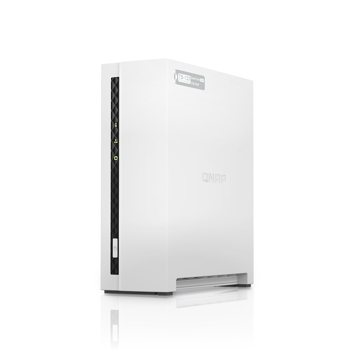Serveur NAS Qnap TS-133 - 1 baie (Blanc)