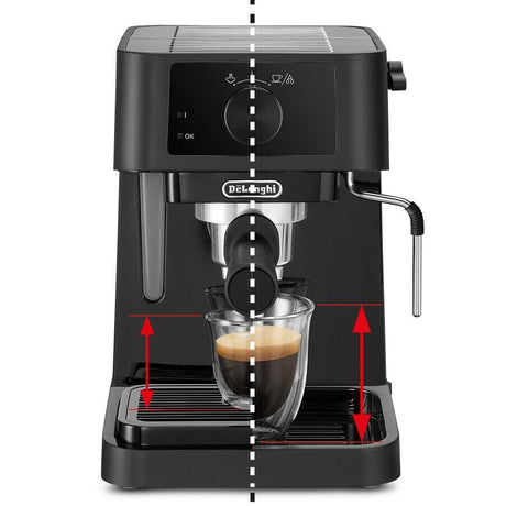 Machine a expresso - DELONGHI - Stilosa EC230.BK - 1100 W - Buse a vapeur - Noir