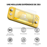 Protection d'écran Nintendo Switch Lite en verre trempé 9H - anti-rayures Transp