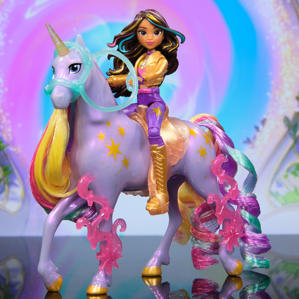 Figurines Sophia + Wildstar - 5 accessoires inclus - des 4 ans - L'École des Licornes