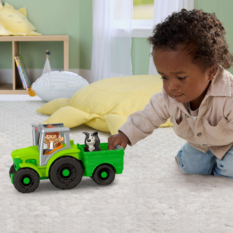 Fisher-Price - Little People - Tracteur a pousser - Véhicule musical - Fisher-Price - JGX12