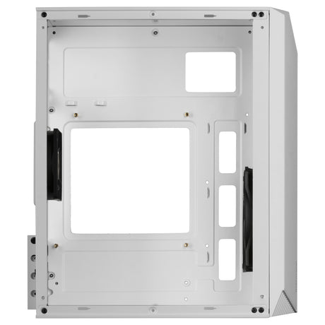Boitier Mini Tour Micro ATX Mars Gaming MC-S1 RGB avec panneau vitré (Blanc)
