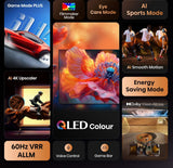 Hisense 55E7Q - TV QLED 55 (136 cm) - 4K UHD 3840x2160 - TV connecté - 3xHDMI 2.1 - WiFi