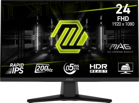 Ecran PC Gamer - MSI - 24 - FHD - 200Hz - Dalle IPS - 0,5ms - MAG242F