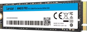 Disque SSD Lexar NM610 Pro 2To  - NVMe M.2 Type 2280