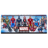 Maxi Pack Avengers 7 figurines de 30 cm, 5 accessoires, Marvel Avengers Titan Hero Series