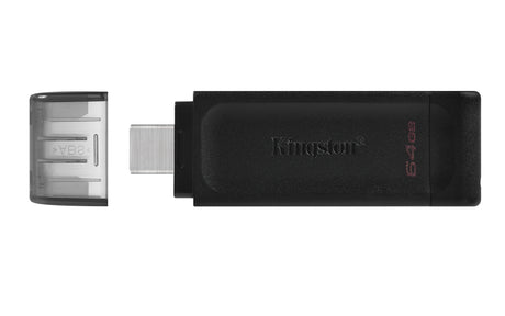 Clé USB-C 3.2 Kingston DataTraveler 70 - 64Go