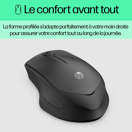 Souris sans fil HP Silent 280 (Noir)