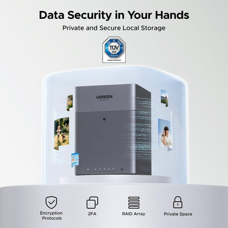 Serveur NAS - UGREEN - DH4300 Plus - 4 baies - 8 Go